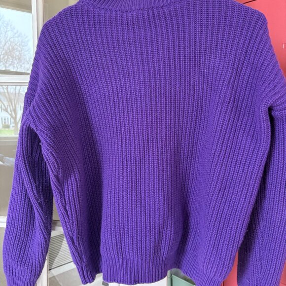 Lucas Jumper Sweater in Ultra Violet Size S - Picture 7 of 7